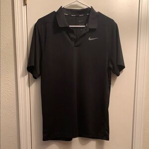 Nike Men's Black Polo Shirt